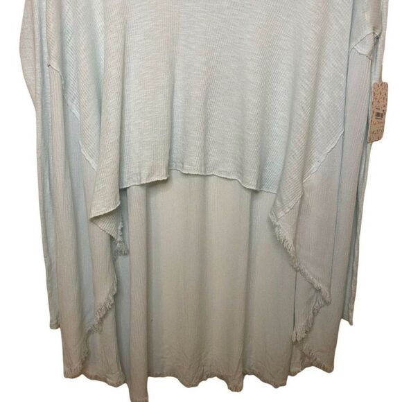 Free people TT special tee size XS in color bleached blue NWT - Picture 5 of 8
